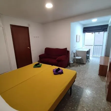 Homestay 35-4- Комната В Квартире С Раздельными Кроватями И Холодильником Для От 1 До 5 Человек В Центре Аликанте Alicante